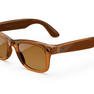 Ray-Ban Meta Smart Glasses - F SHINY CARAMEL, L POLAR BROWN - Image 2