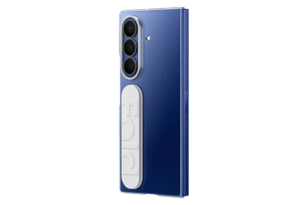 Galaxy Z Fold7 Clear Grip Case, Transparent - Image 3