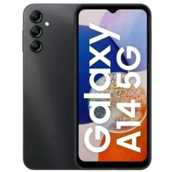 Samsung Galaxy A14 5G - 6.6" - 64GB ROM - 4GB RAM - Dual SIM - Fingerprint - 5000mAh - Black