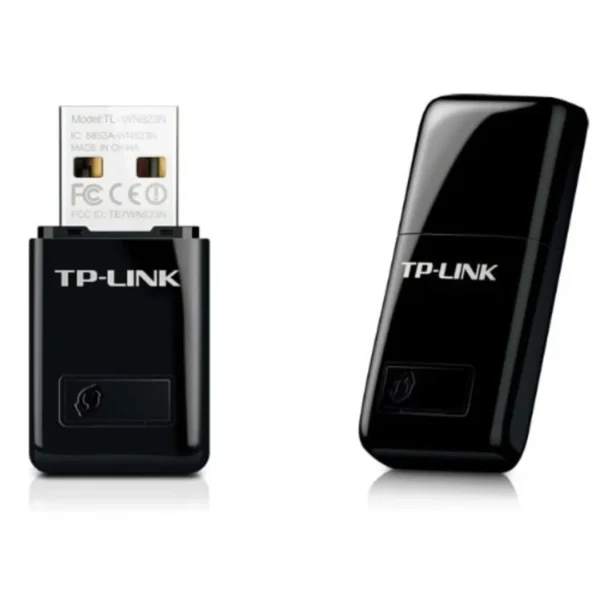 TP-Link TL-WN823N – Mini Wireless N USB Adapter (Black, 300Mbps)