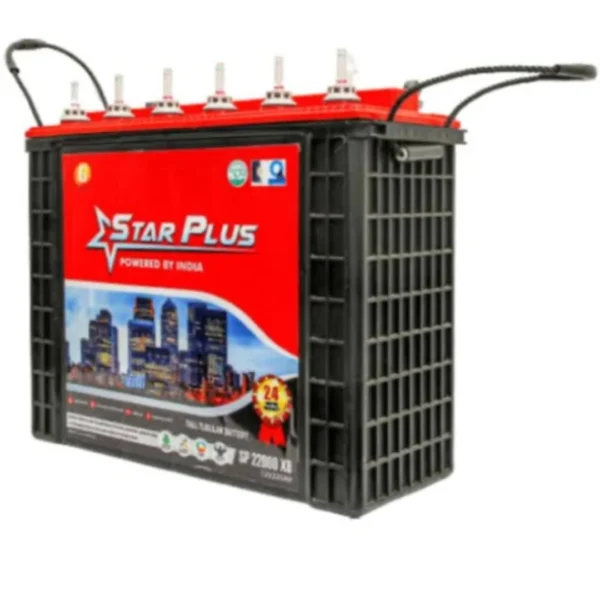 Star Plus 220Ah 12V Tubular Battery - Image 2