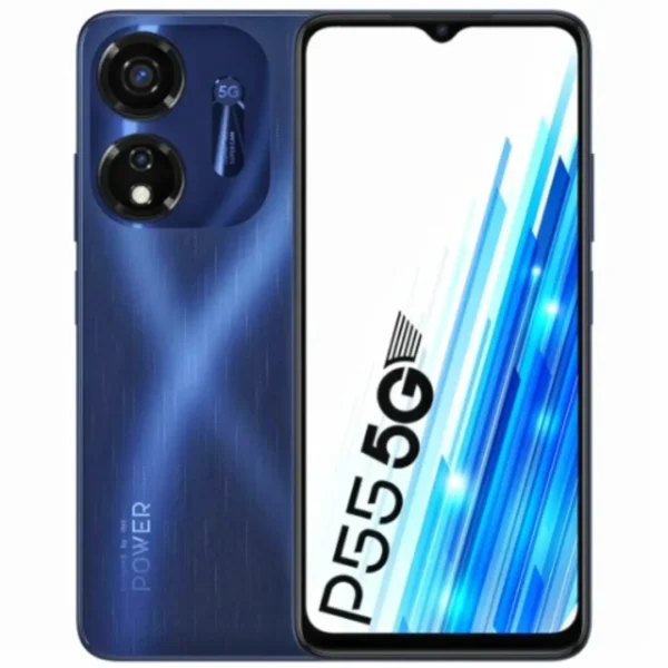 Itel P55 5G - 6.6" - 128GB ROM - 6+6GB RAM - Dual SIM - 50MP - Fingerprint - 5000mAh - Blue