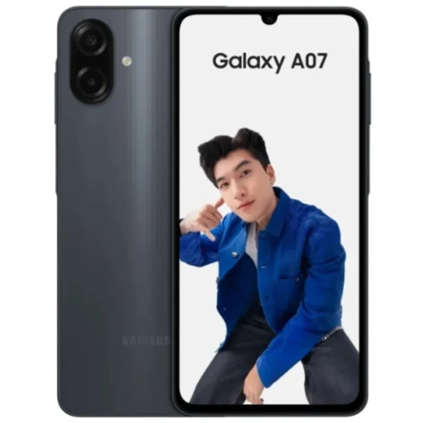 Samsung Galaxy A07 – 6.7" 90Hz Display, 6GB RAM, 128GB ROM, 5000mAh (Silver, Black, Green)