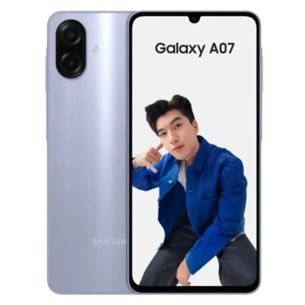 Samsung Galaxy A07 – 6.7" 90Hz Display, 6GB RAM, 128GB ROM, 5000mAh (Silver, Black, Green)