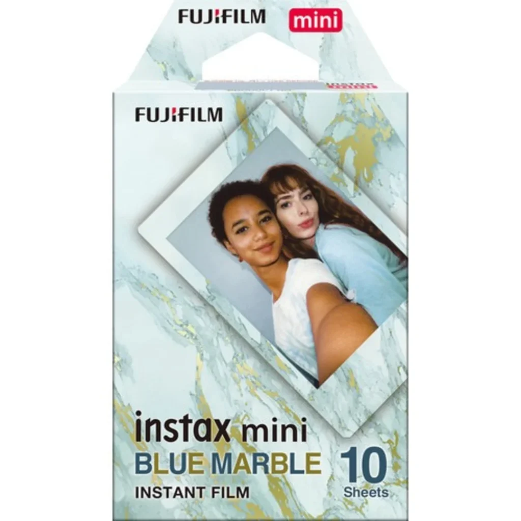 Fujifilm Instax Mini Blue Marble Instant Film