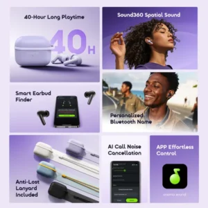 oraimo SpaceBuds Lite (Model: OTW-324) – BT Earphone - Image 3