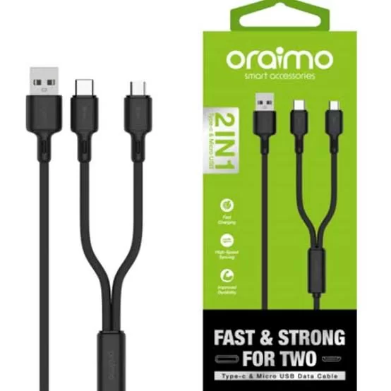 Oraimo FastLine 2 1M 3A Type-C Cable