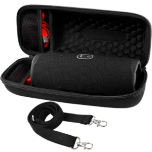 Travel Case for JBL Charge 4 / Charge 5 Waterproof Bluetooth Speaker – Carrying Storage Bag (Black)