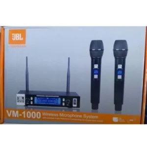 BL VM-1000 Professional UHF Dual Wireless Microphone System