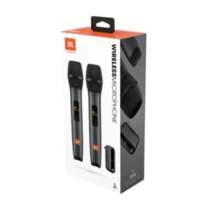 JBL Wireless Two Microphone System With Dual-Channel Receiver (Black)