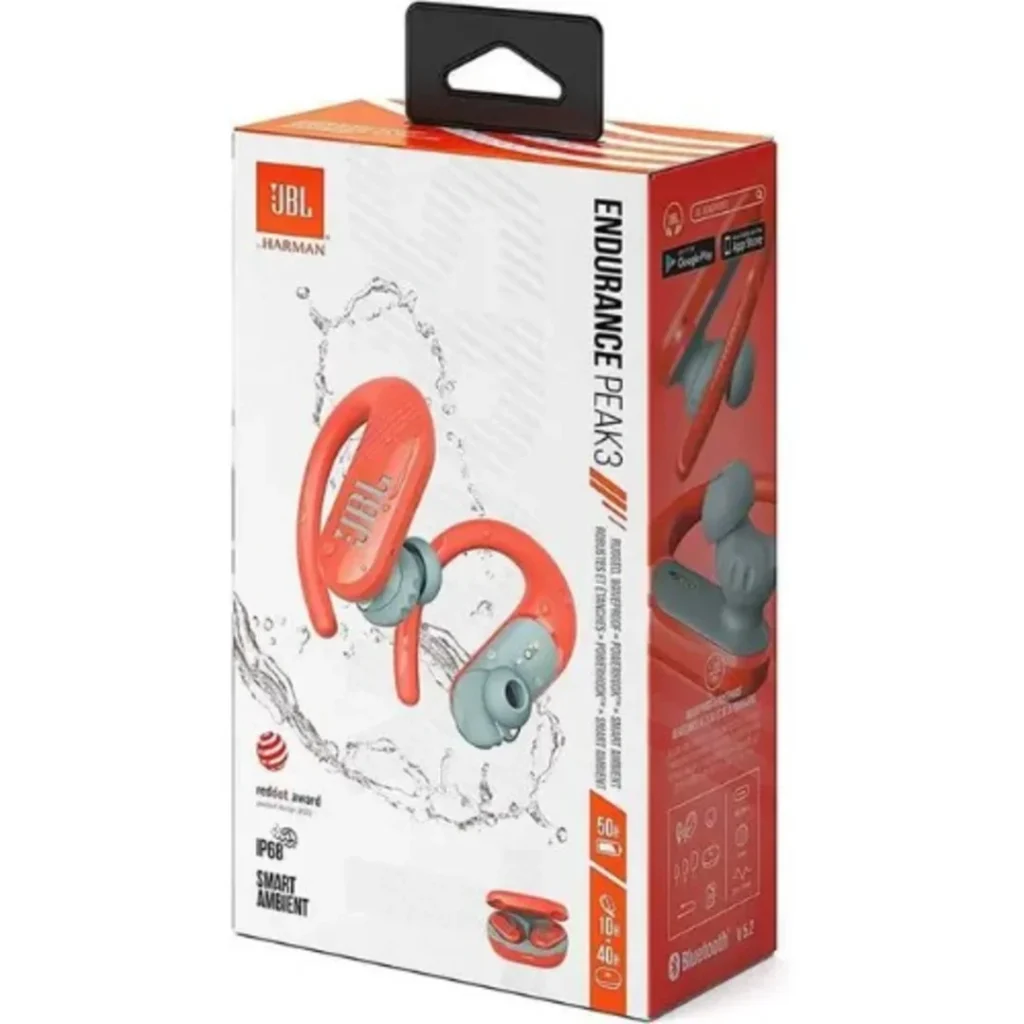 JBL Endurance Peak 3 Orange