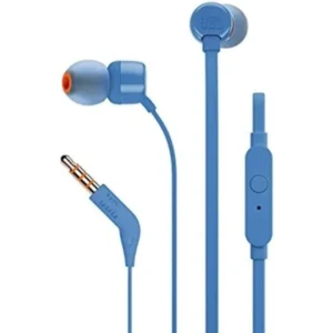 JBL T110 Pure Bass In-Ear Headphones – Blue