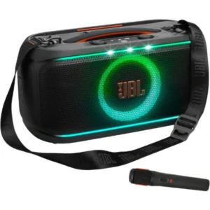 JBL PartyBox On-The-Go 2 Portable Bluetooth Party Speaker – Black