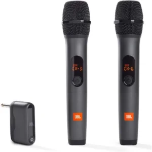 JBL Wireless Two Microphone System With Dual-Channel Receiver