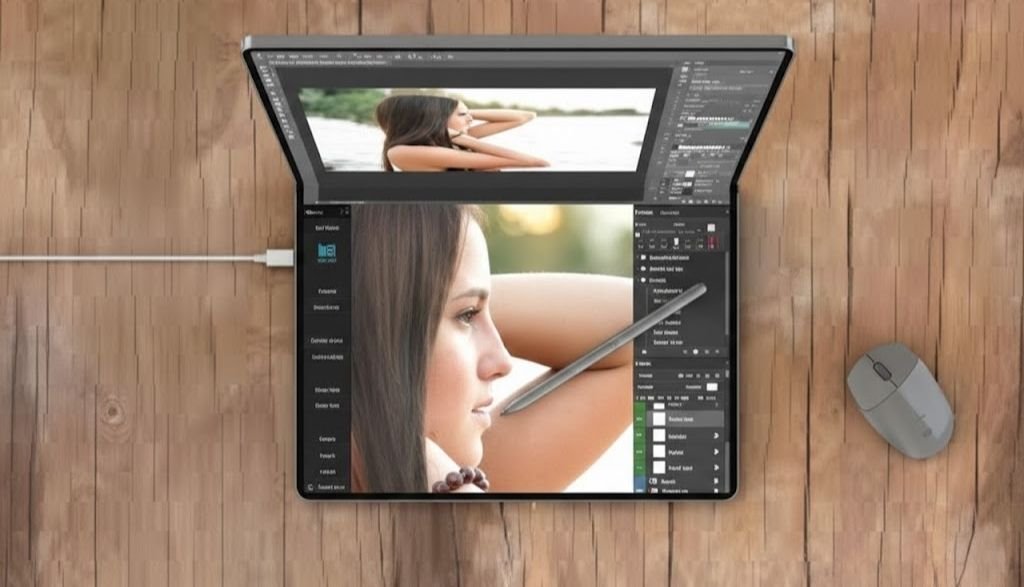 Foldable AI Laptop Tablets
