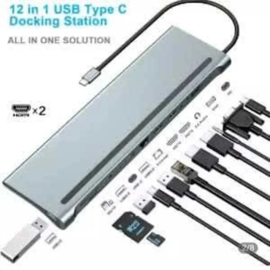 12-in-1 Type-C Multifunctional Docking Station