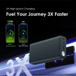 PowerBox 300 Lit OPB-1301 Powerbank – High-Capacity Portable Charger - Image 5