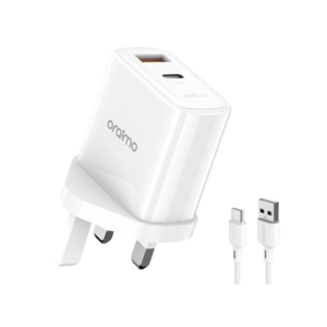 Power Gan 25 OCW‑U100D+C54 Charger – 25W Fast Charging Adapter with C54 Cable