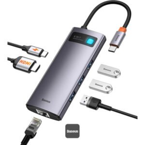Baseus Metal Gleam Series 6-in-1 USB-C Hub