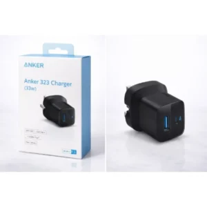 Anker 323 Charger (33W) – Compact Dual-Port Fast Charger