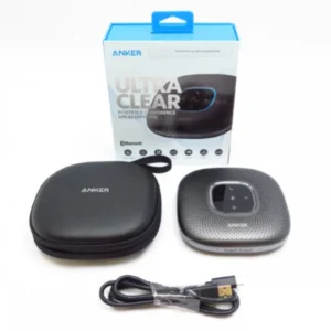 Anker PowerConf Bluetooth Speakerphone – 360° Conference Audio for Clear & Professional Meetings