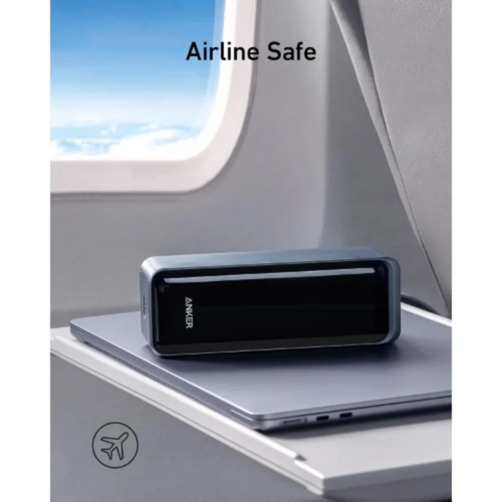 Anker Prime Power Bank – 27,650mAh 250W 3-Port Portable Charger for Travel