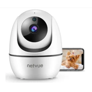 Anker Netvue Orb Security Camera – 1080p Indoor Smart Camera with Pan & Tilt Monitoring
