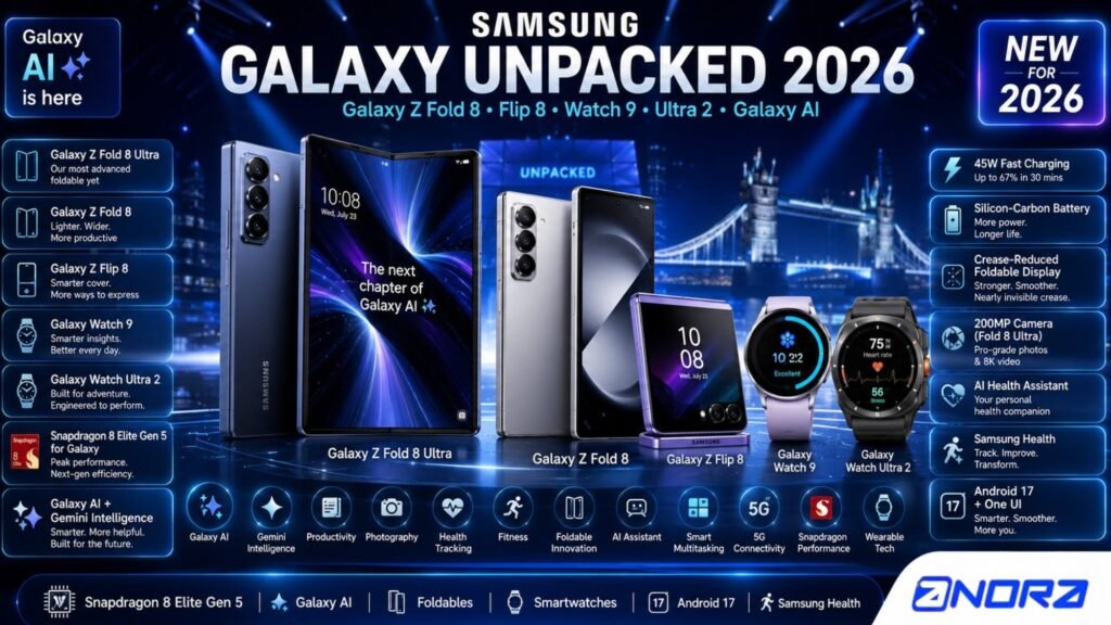 Samsung Galaxy Unpacked 2026