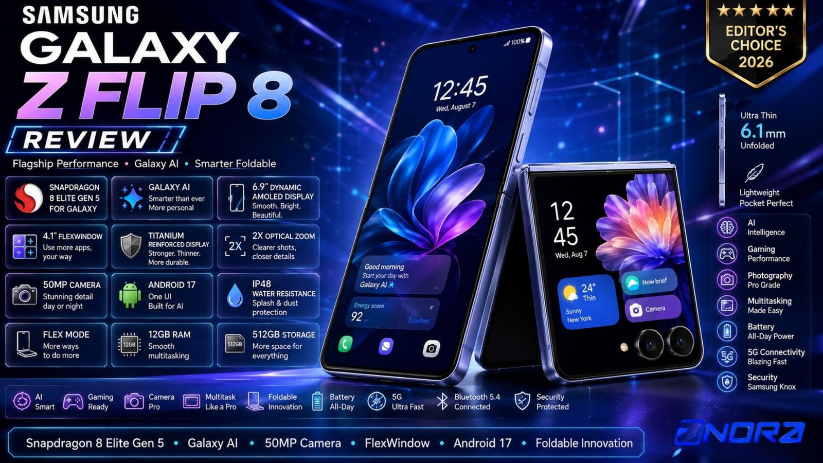 Samsung Galaxy Z Flip 8 Review